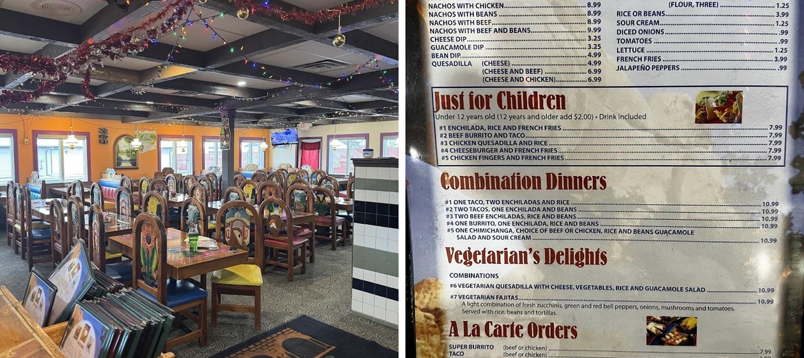 Los Arcos Menu