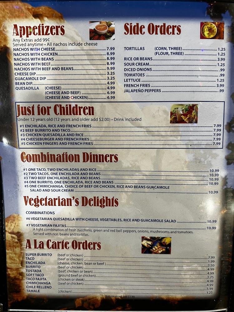 Los Arcos Menu image 1